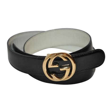 gucci black gold belt womens|gucci black belt for women.